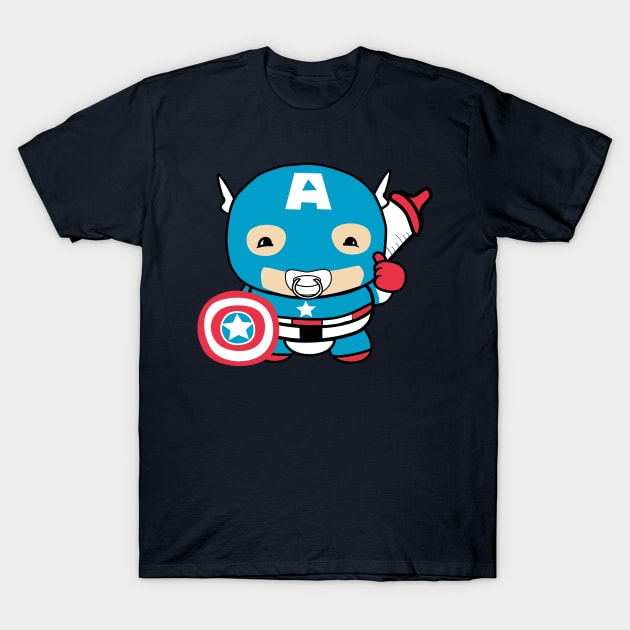 Littlest Warrior T-Shirt by OneWeirdDude